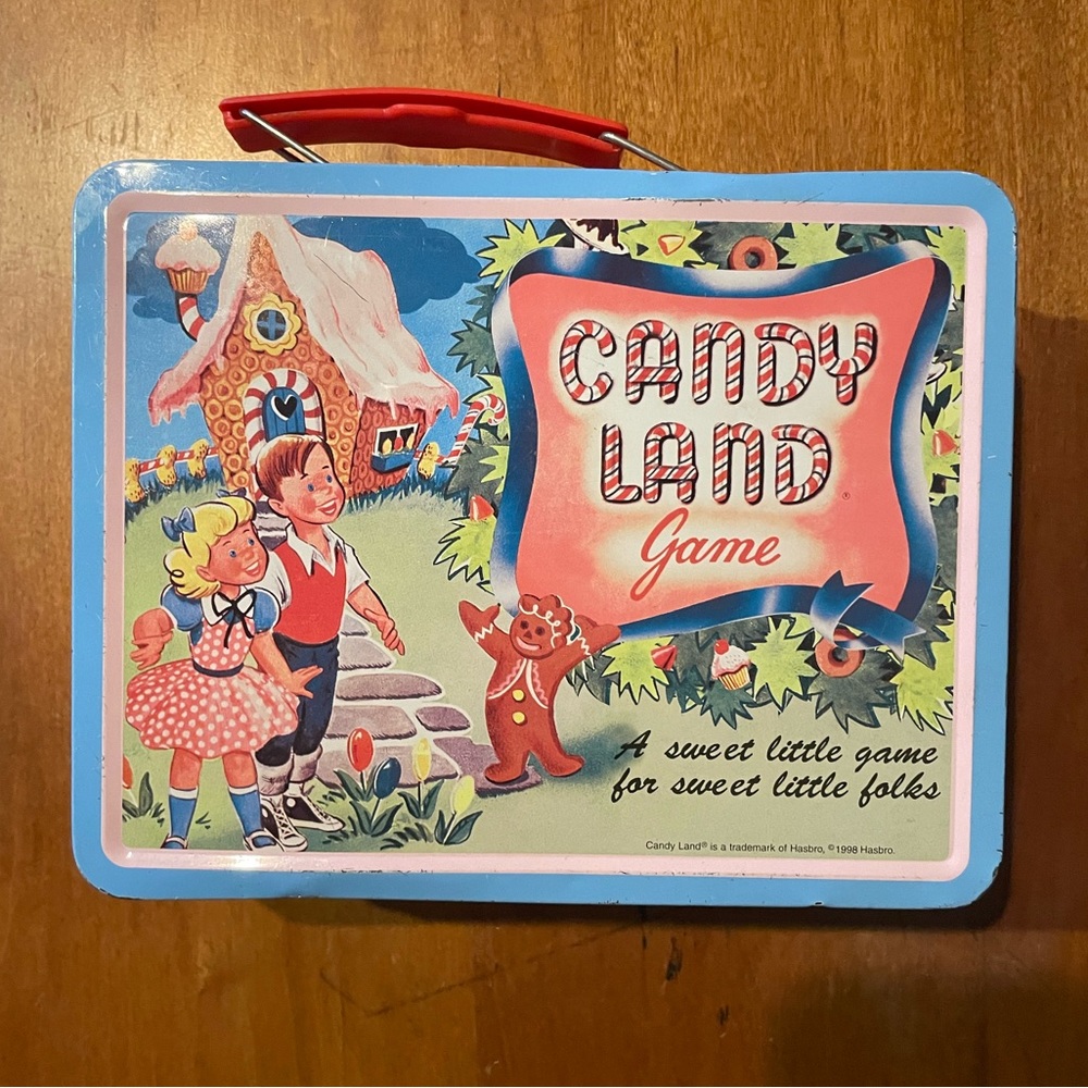 Candy Land tin lunch box